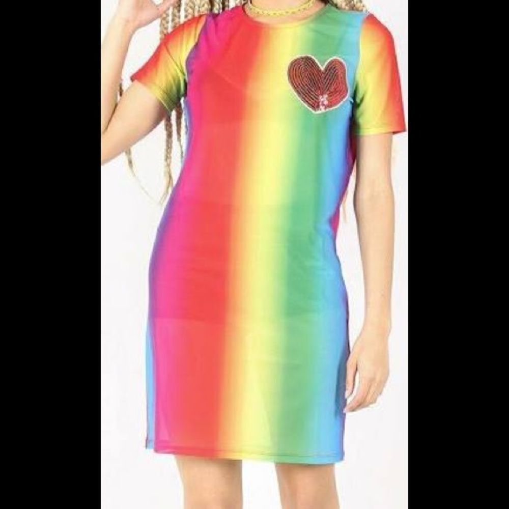 Iron Fist Somewhere Wesh Dress Medium - Picture 2 of 7